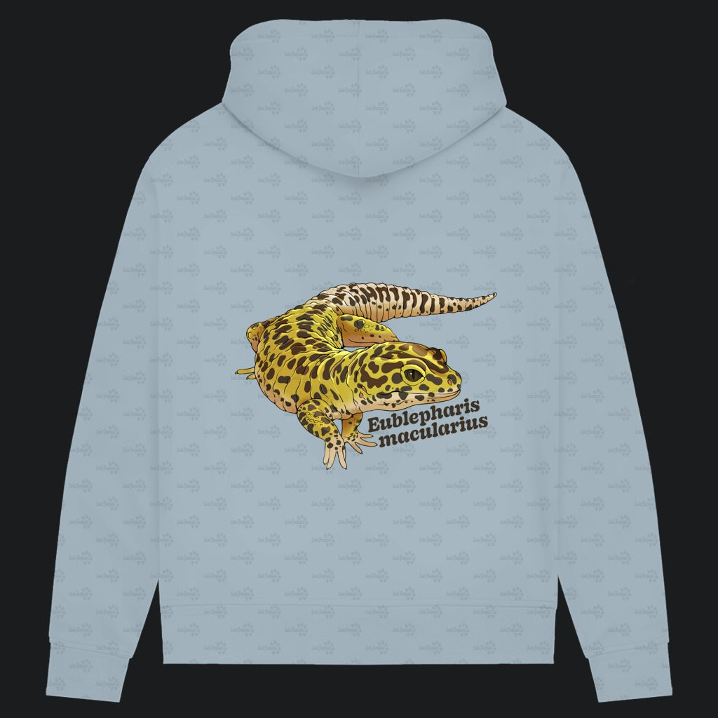 Damen Bio Hoodie mit Seitentaschen | Leopardgecko Eublepharis macularius