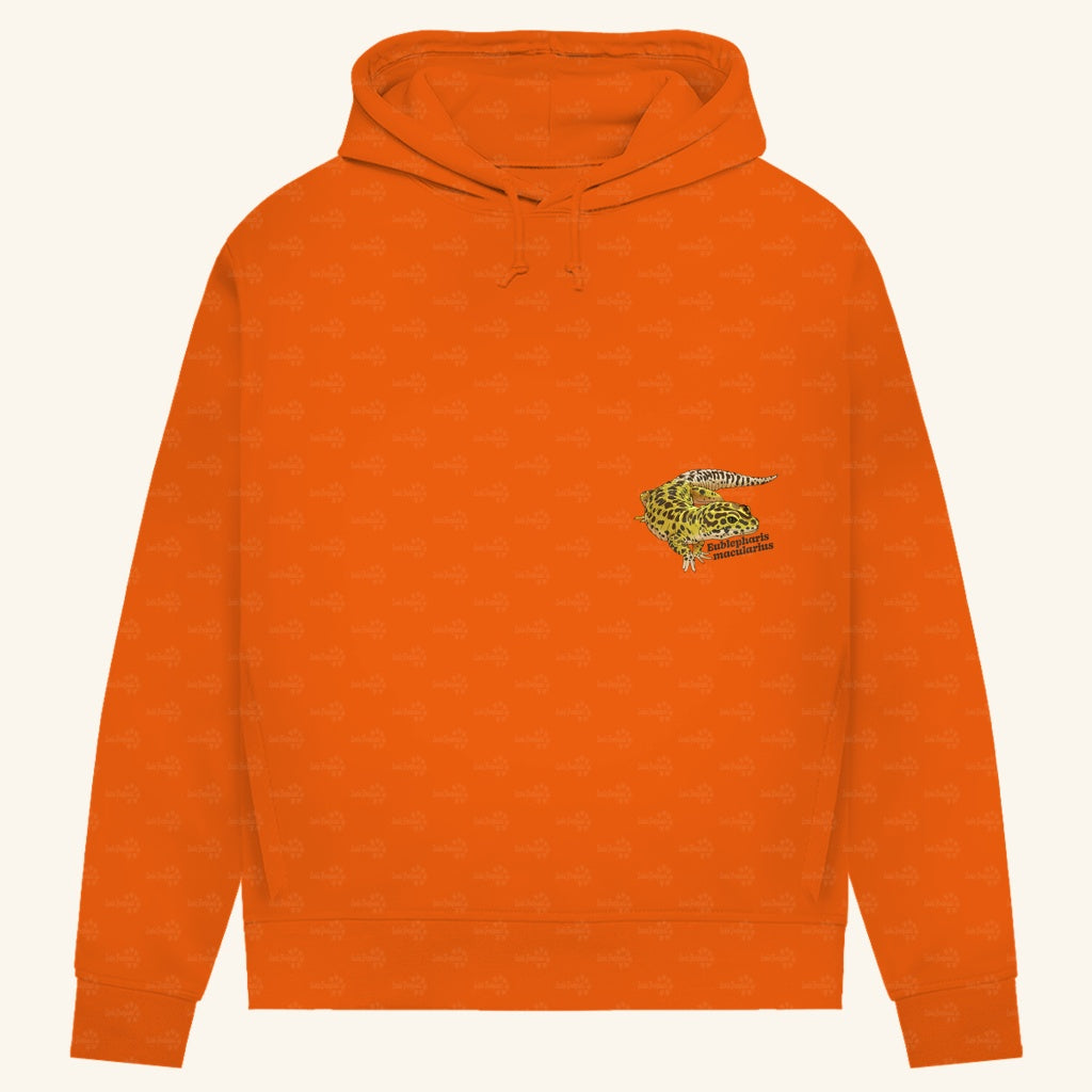 Damen Bio Hoodie mit Seitentaschen | Leopardgecko Eublepharis macularius