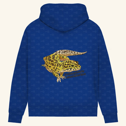 Damen Bio Hoodie mit Seitentaschen | Leopardgecko Eublepharis macularius