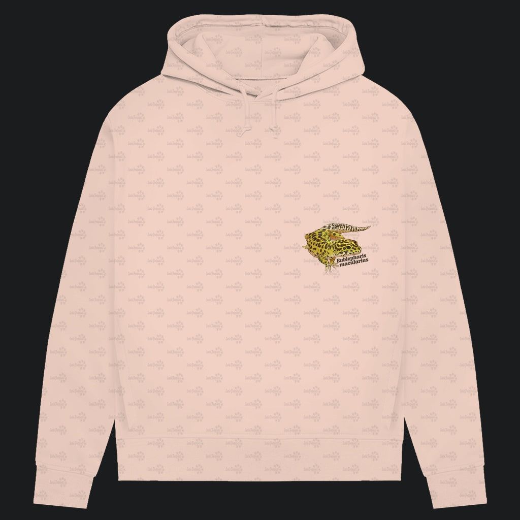 Damen Bio Hoodie mit Seitentaschen | Leopardgecko Eublepharis macularius
