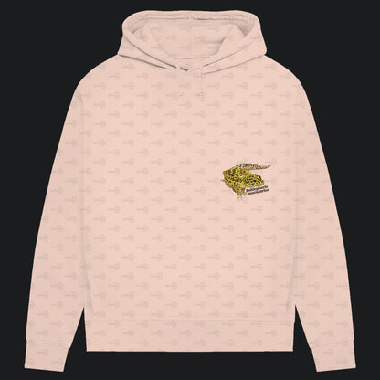 Damen Bio Hoodie mit Seitentaschen | Leopardgecko Eublepharis macularius