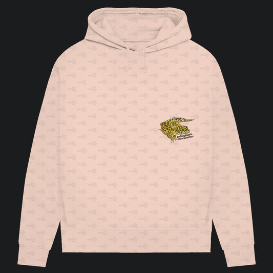 Damen Bio Hoodie mit Seitentaschen | Leopardgecko Eublepharis macularius