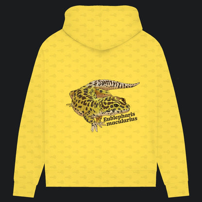 Damen Bio Hoodie mit Seitentaschen | Leopardgecko Eublepharis macularius