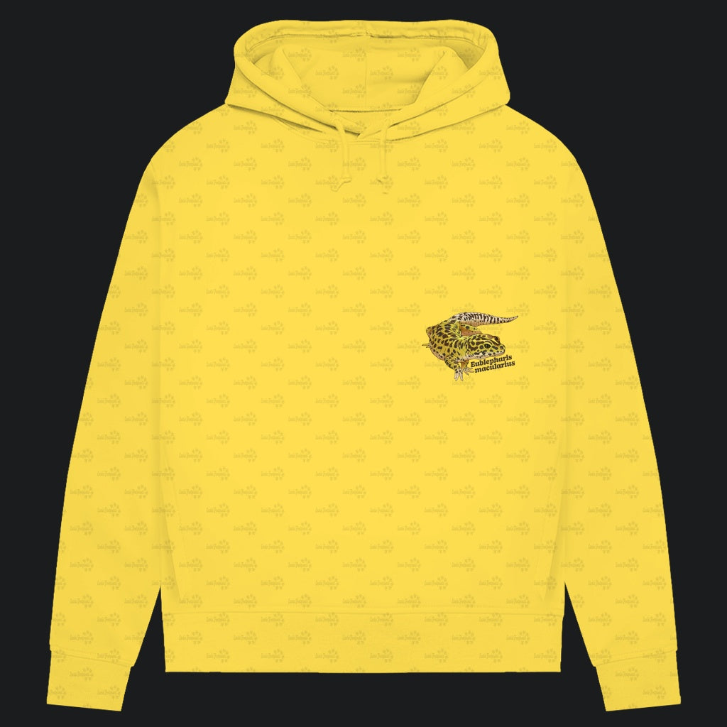 Damen Bio Hoodie mit Seitentaschen | Leopardgecko Eublepharis macularius