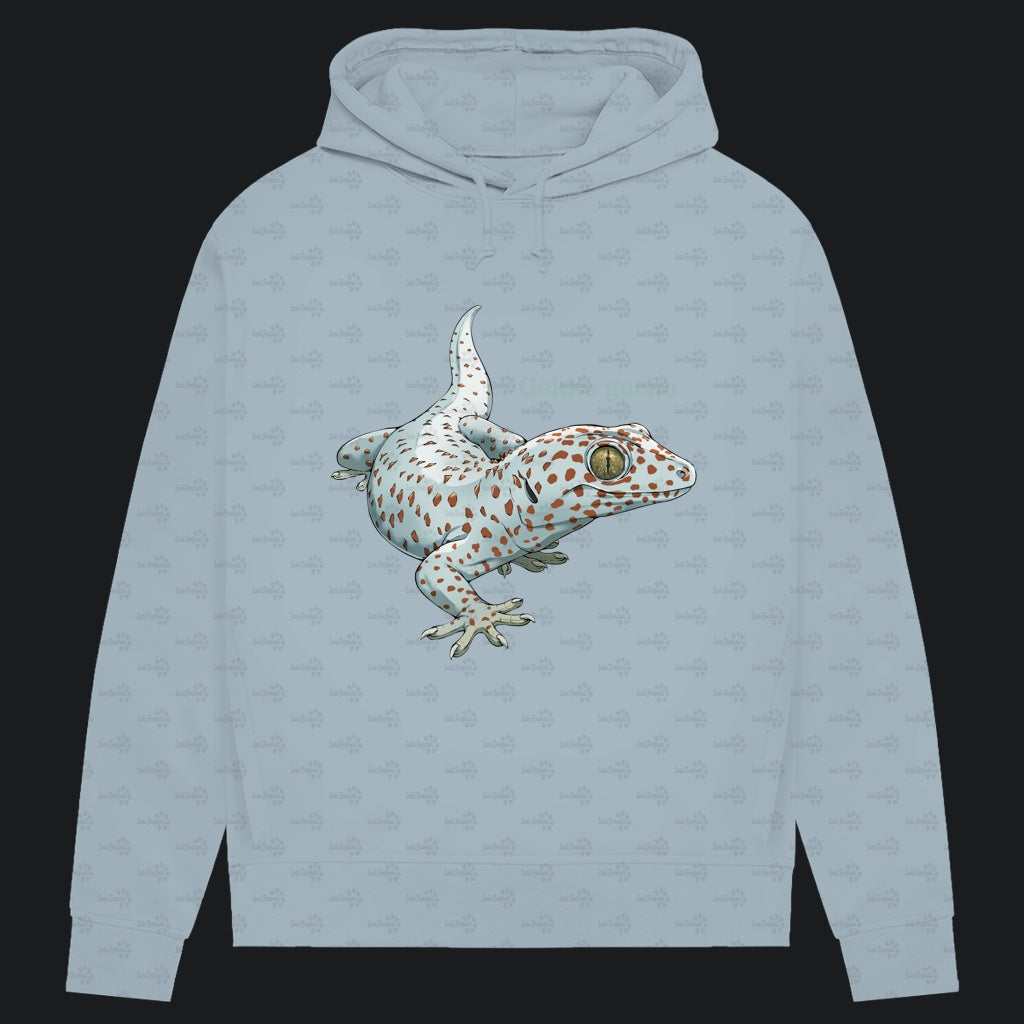 Damen Bio Hoodie mit Seitentaschen | Tokeh Gecko Gekko gecko