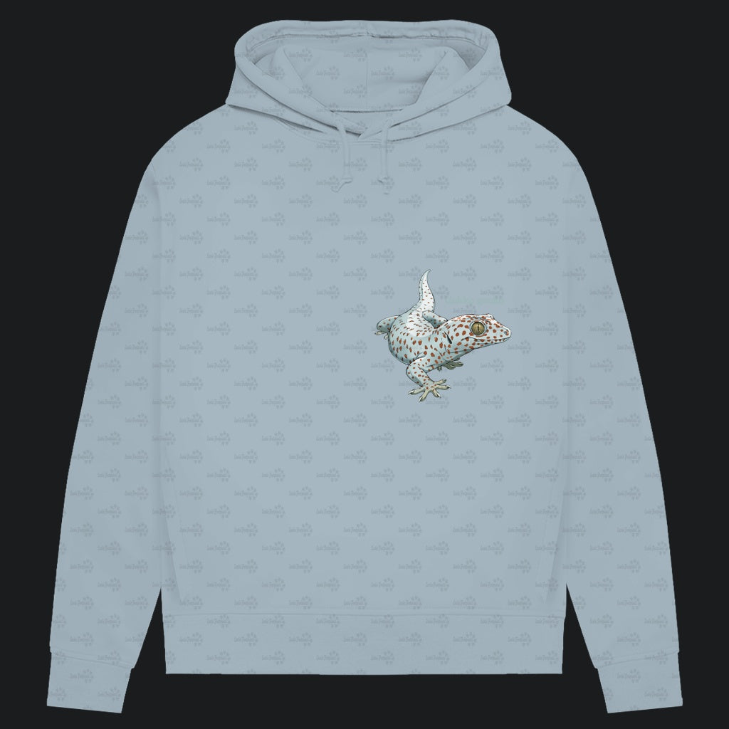 Damen Bio Hoodie mit Seitentaschen | Tokeh Gecko Gekko gecko