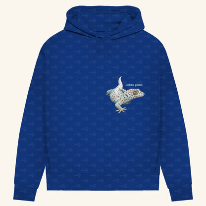 Damen Bio Hoodie mit Seitentaschen | Tokeh Gecko Gekko gecko