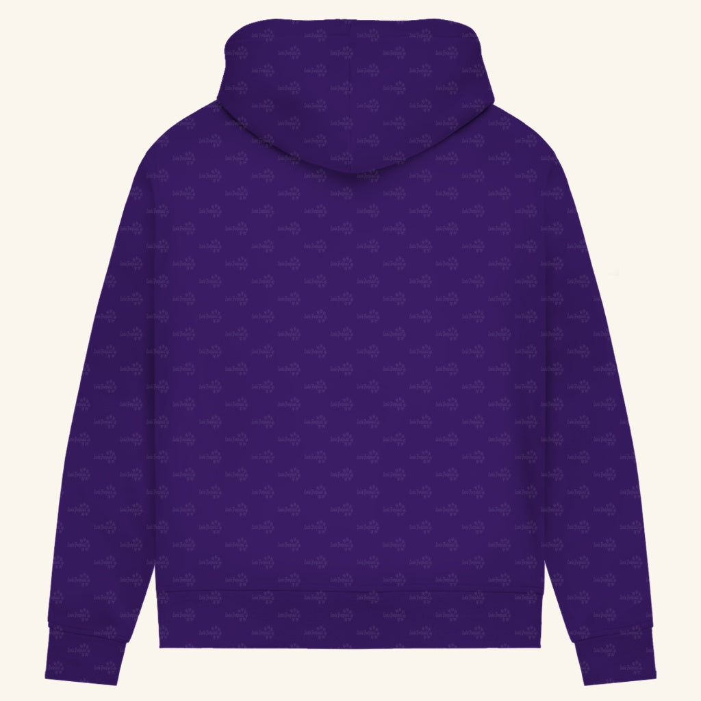 Damen Bio Hoodie mit Seitentaschen | blauer Baumwaran Varanus macraei