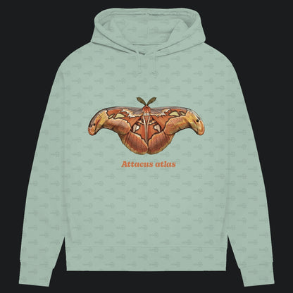 Damen Bio Hoodie mit Seitentaschen | Atlas spinner Atlas moth attacus atlas