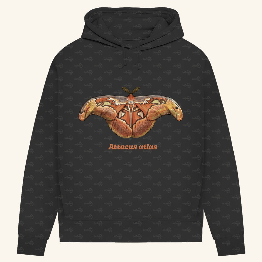 Damen Bio Hoodie mit Seitentaschen | Atlas spinner Atlas moth attacus atlas