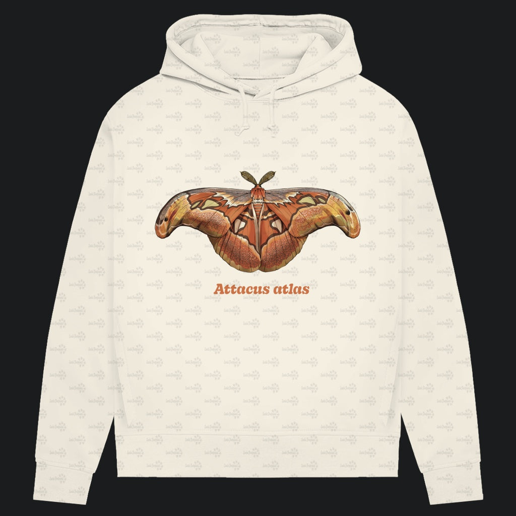 Damen Bio Hoodie mit Seitentaschen | Atlas spinner Atlas moth attacus atlas