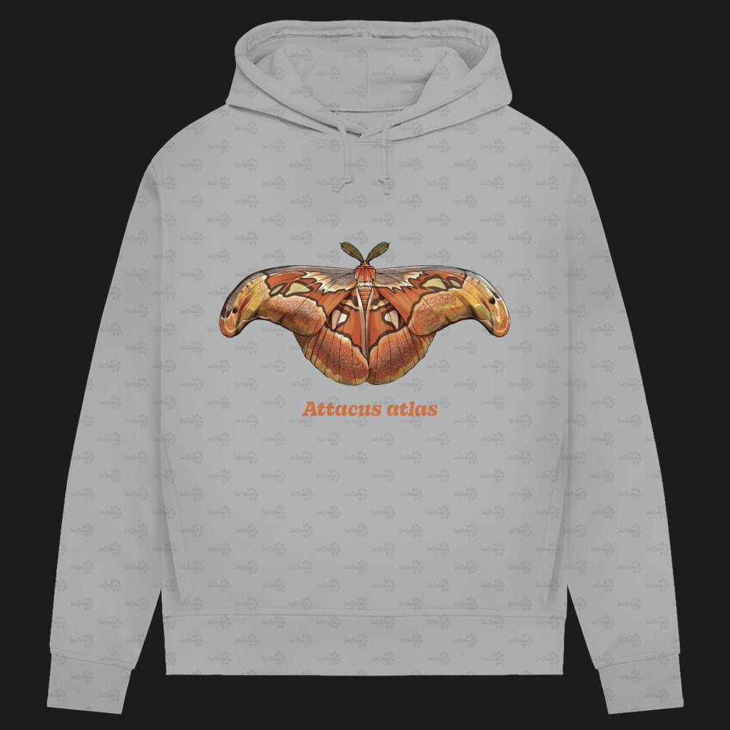 Damen Bio Hoodie mit Seitentaschen | Atlas spinner Atlas moth attacus atlas