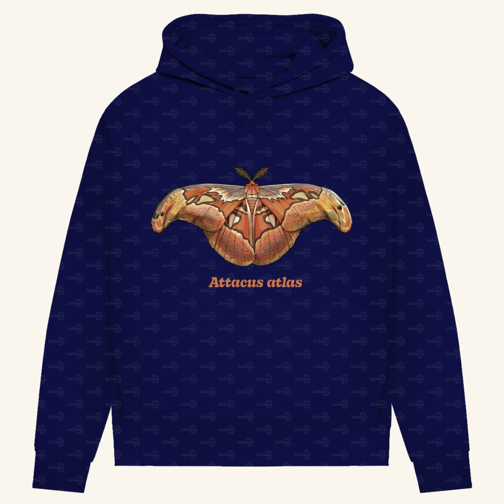 Damen Bio Hoodie mit Seitentaschen | Atlas spinner Atlas moth attacus atlas