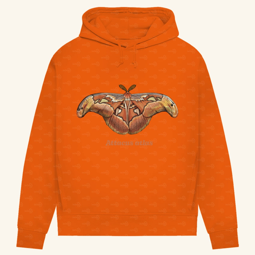 Damen Bio Hoodie mit Seitentaschen | Atlas spinner Atlas moth attacus atlas