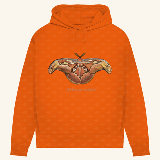 Damen Bio Hoodie mit Seitentaschen | Atlas spinner Atlas moth attacus atlas