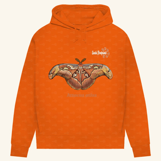 Damen Bio Hoodie mit Seitentaschen | Atlas spinner Atlas moth attacus atlas