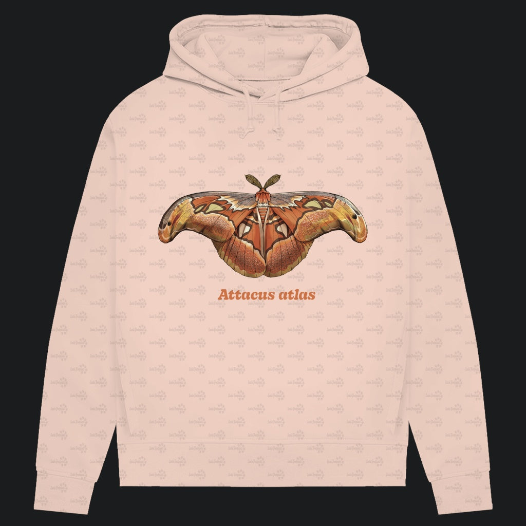 Damen Bio Hoodie mit Seitentaschen | Atlas spinner Atlas moth attacus atlas