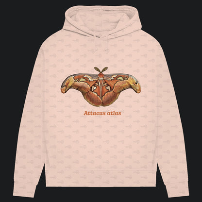 Damen Bio Hoodie mit Seitentaschen | Atlas spinner Atlas moth attacus atlas