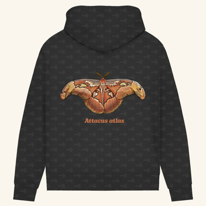 Damen Bio Hoodie mit Seitentaschen | Atlas spinner Atlas moth attacus atlas