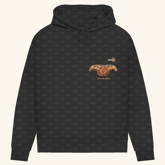 Damen Bio Hoodie mit Seitentaschen | Atlas spinner Atlas moth attacus atlas