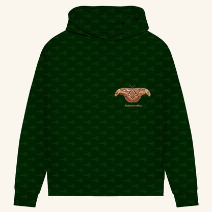 Damen Bio Hoodie mit Seitentaschen | Atlas spinner Atlas moth attacus atlas