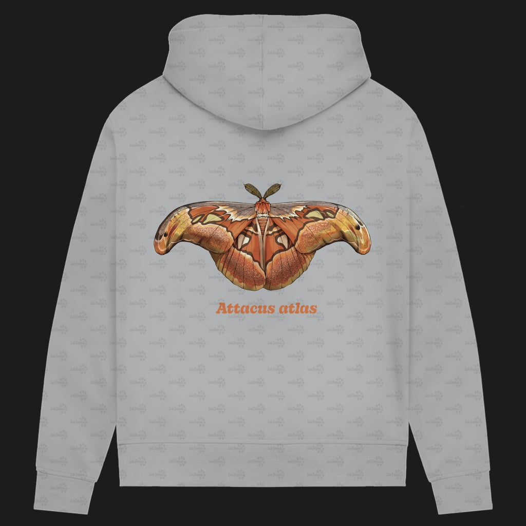Damen Bio Hoodie mit Seitentaschen | Atlas spinner Atlas moth attacus atlas