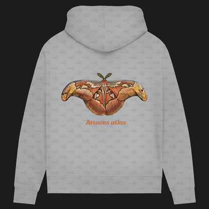 Damen Bio Hoodie mit Seitentaschen | Atlas spinner Atlas moth attacus atlas