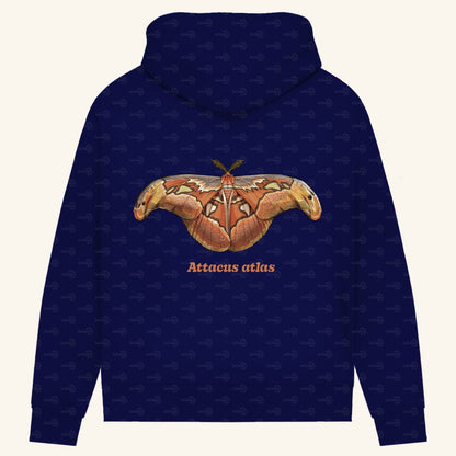 Damen Bio Hoodie mit Seitentaschen | Atlas spinner Atlas moth attacus atlas