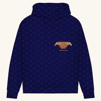 Damen Bio Hoodie mit Seitentaschen | Atlas spinner Atlas moth attacus atlas