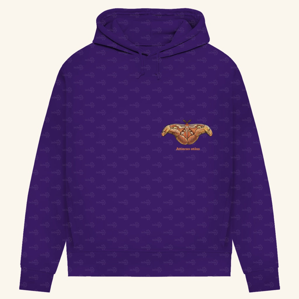 Damen Bio Hoodie mit Seitentaschen | Atlas spinner Atlas moth attacus atlas