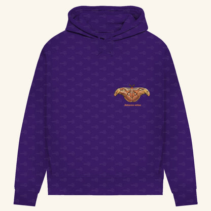 Damen Bio Hoodie mit Seitentaschen | Atlas spinner Atlas moth attacus atlas