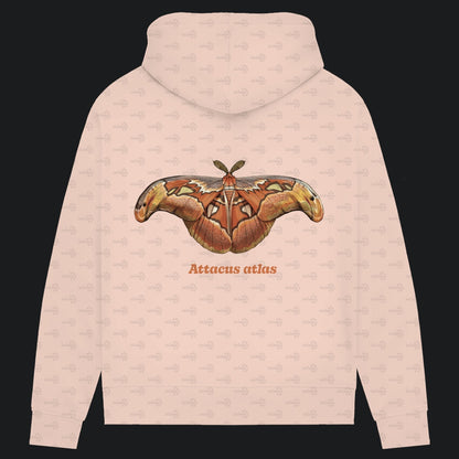 Damen Bio Hoodie mit Seitentaschen | Atlas spinner Atlas moth attacus atlas