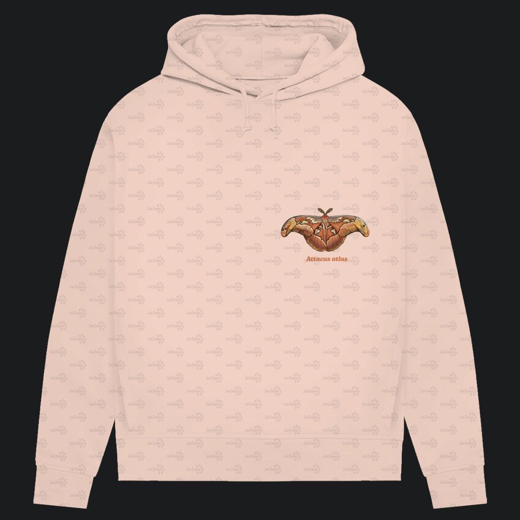 Damen Bio Hoodie mit Seitentaschen | Atlas spinner Atlas moth attacus atlas