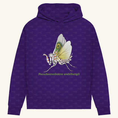 Damen Bio Hoodie mit Seitentaschen | Afrikanische Blütenmantis Pseudocreobotra wahlbergii