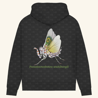 Damen Bio Hoodie mit Seitentaschen | Afrikanische Blütenmantis Pseudocreobotra wahlbergii