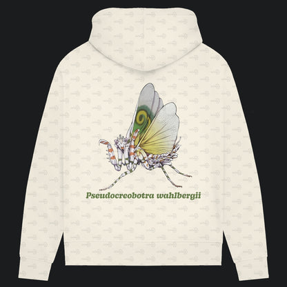 Damen Bio Hoodie mit Seitentaschen | Afrikanische Blütenmantis Pseudocreobotra wahlbergii