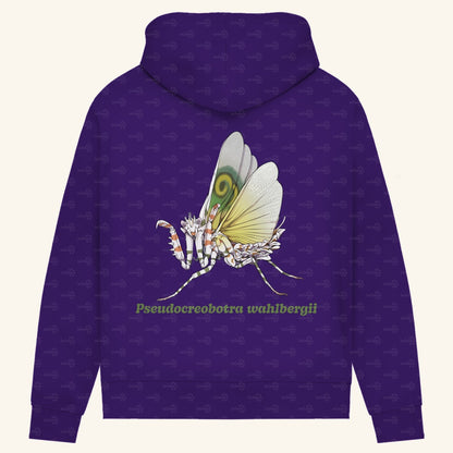 Damen Bio Hoodie mit Seitentaschen | Afrikanische Blütenmantis Pseudocreobotra wahlbergii