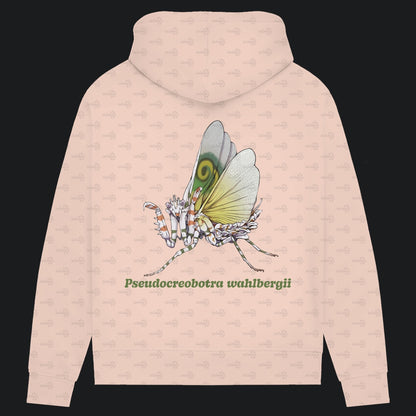 Damen Bio Hoodie mit Seitentaschen | Afrikanische Blütenmantis Pseudocreobotra wahlbergii