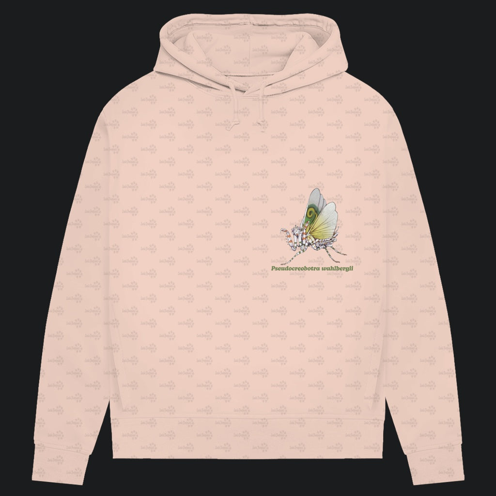 Damen Bio Hoodie mit Seitentaschen | Afrikanische Blütenmantis Pseudocreobotra wahlbergii