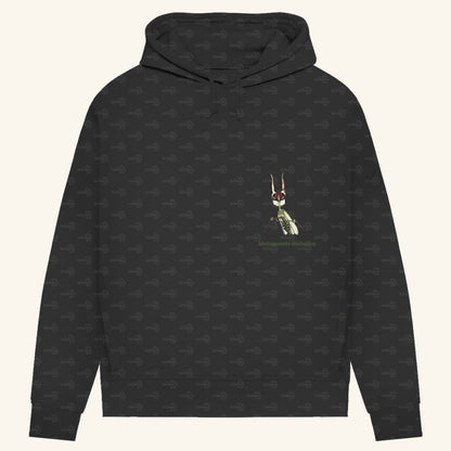 Damen Bio Hoodie mit Seitentaschen | Große Teufelsblume  Idolomantis diabolica