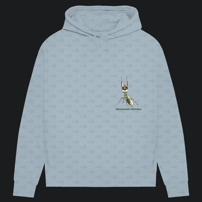 Damen Bio Hoodie mit Seitentaschen | Große Teufelsblume  Idolomantis diabolica