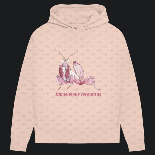 Damen Bio Hoodie mit Seitentaschen | Orchideenmantis orchid mantis Hymenopus coronatus