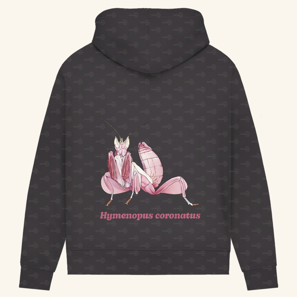 Damen Bio Hoodie mit Seitentaschen | Orchideenmantis orchid mantis Hymenopus coronatus