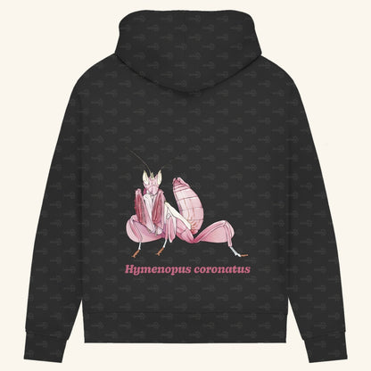 Damen Bio Hoodie mit Seitentaschen | Orchideenmantis orchid mantis Hymenopus coronatus