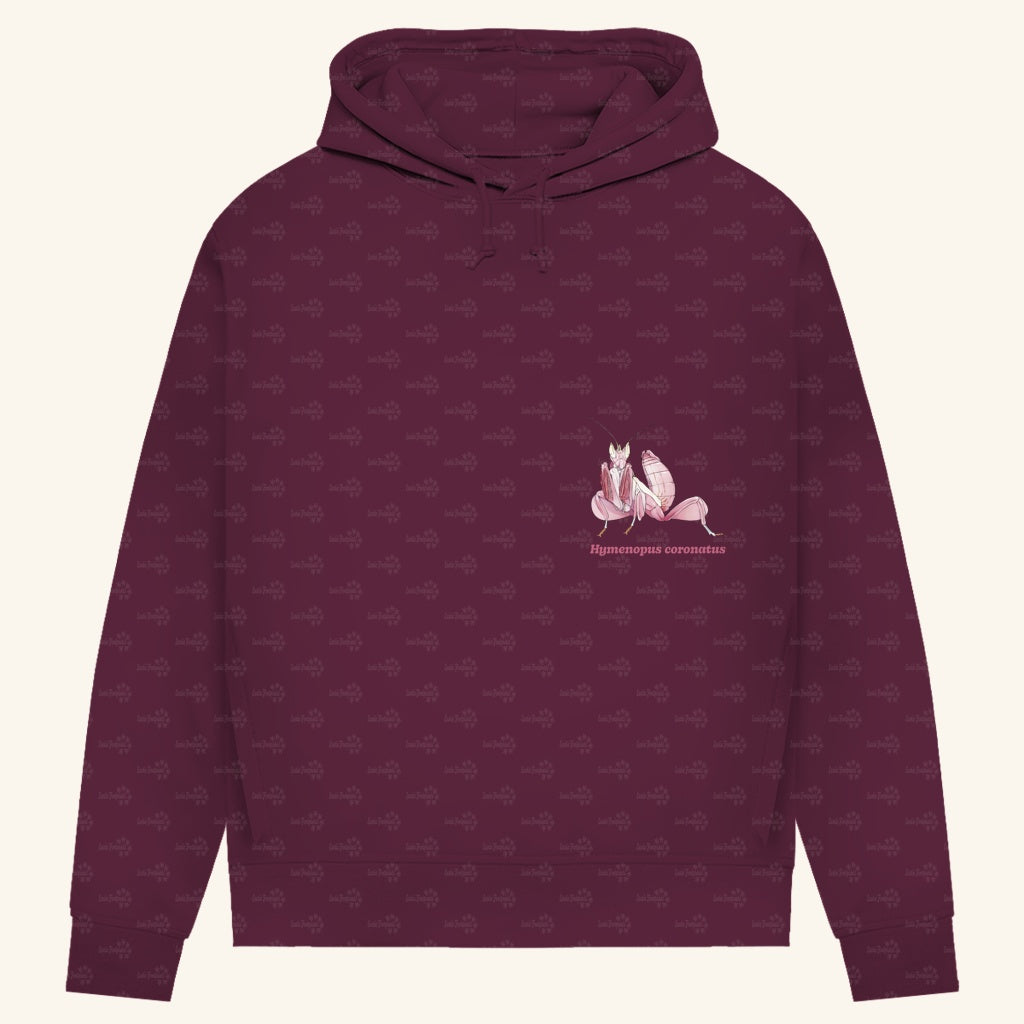 Damen Bio Hoodie mit Seitentaschen | Orchideenmantis orchid mantis Hymenopus coronatus