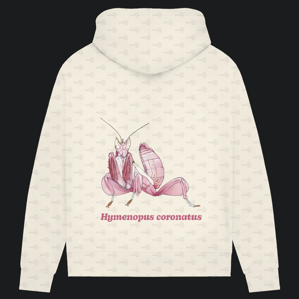 Damen Bio Hoodie mit Seitentaschen | Orchideenmantis orchid mantis Hymenopus coronatus