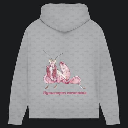 Damen Bio Hoodie mit Seitentaschen | Orchideenmantis orchid mantis Hymenopus coronatus