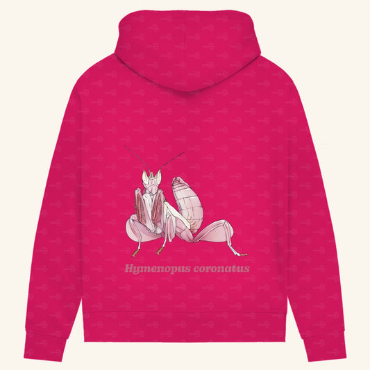 Damen Bio Hoodie mit Seitentaschen | Orchideenmantis orchid mantis Hymenopus coronatus