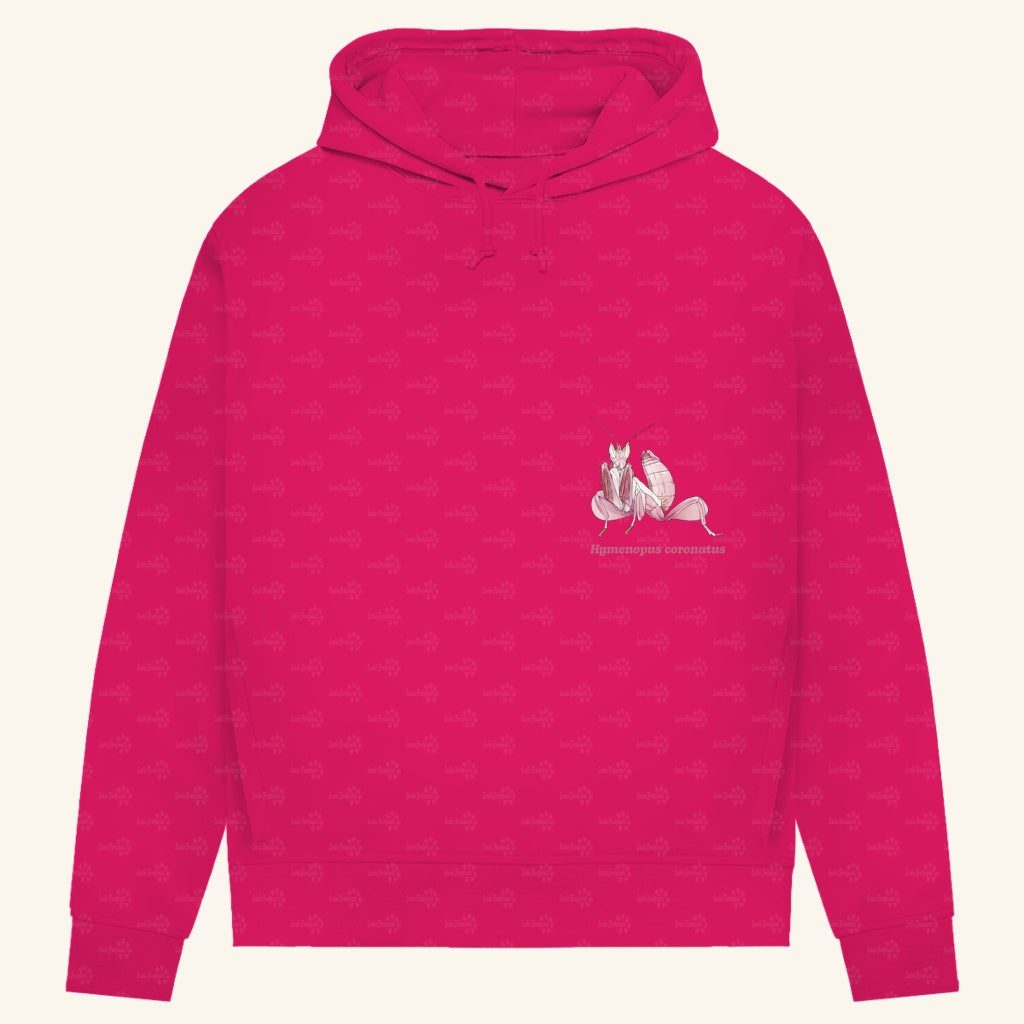 Damen Bio Hoodie mit Seitentaschen | Orchideenmantis orchid mantis Hymenopus coronatus