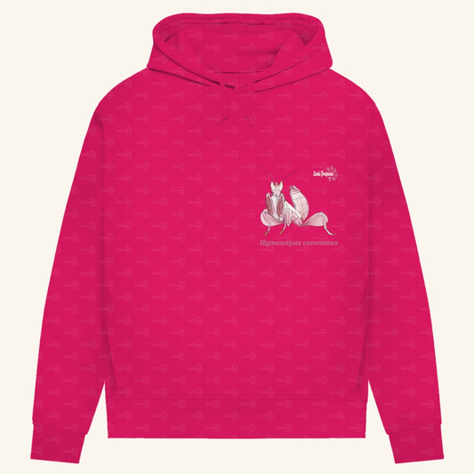 Damen Bio Hoodie mit Seitentaschen | Orchideenmantis orchid mantis Hymenopus coronatus